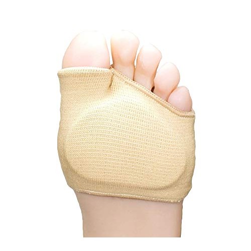 ZenToes Metatarsal Pads for Women and Men - 4 Pack Ball of Foot Cushions (Beige)