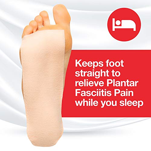 ZenToes Plantar Fasciitis Relief Strips Night Splints to Relieve Heel and Arc...