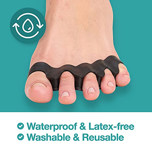ZenToes Silicone Toe Spacers for Correct Toe Alignment, Bunion and Hammertoe ...