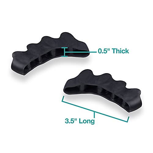 ZenToes Silicone Toe Spacers for Correct Toe Alignment, Bunion and Hammertoe ...