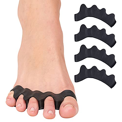 ZenToes Silicone Toe Spacers for Correct Toe Alignment, Bunion and Hammertoe ...