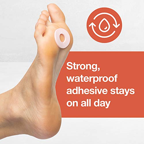 ZenToes Soft Foam Callus Cushions Round Waterproof Pads Toe and Foot Protecto...