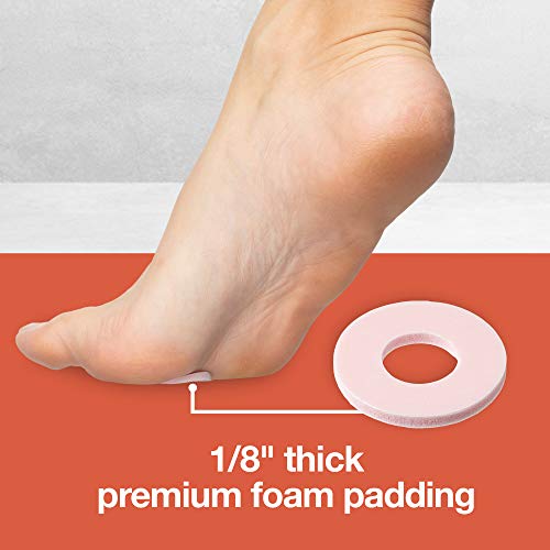 ZenToes Soft Foam Callus Cushions Round Waterproof Pads Toe and Foot Protecto...