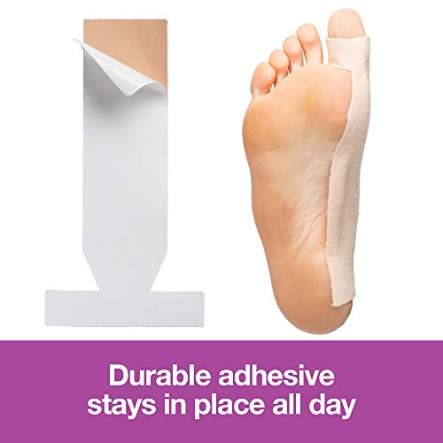 ZenToes Turf Toe T-Straps - 10 Pack Moleskin Splints for Big Toe Injuries - A...