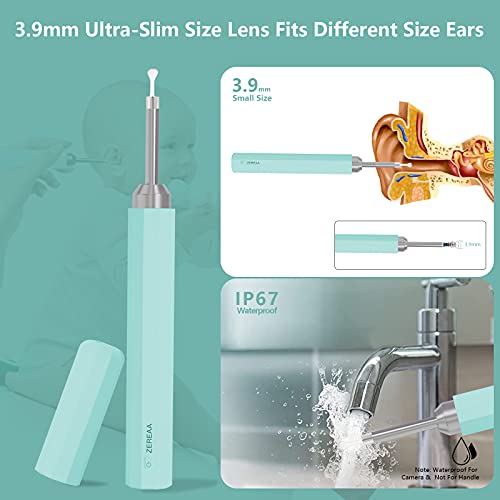 Ear Wax Removal, Ear Cleaner, Earwax Remover Tool with 1080P FHD, Wireless En...