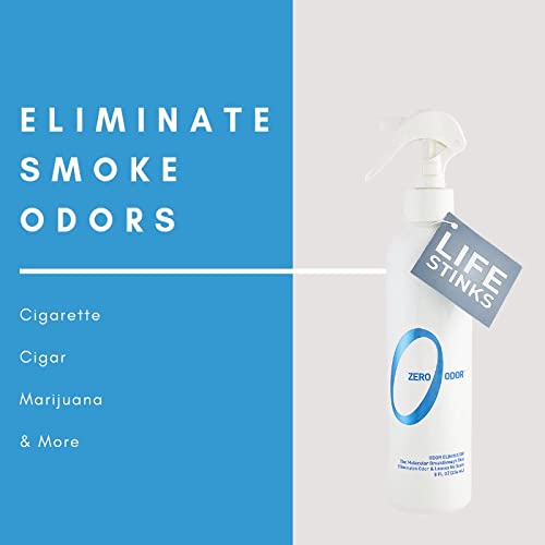 Zero Odor Multi-Purpose Household Odor Eliminator, Trigger Spray, 8 ounces