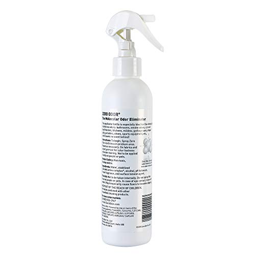 Zero Odor Multi-Purpose Household Odor Eliminator, Trigger Spray, 8 ounces
