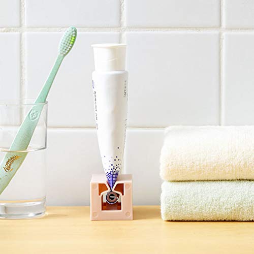 Rolling Tube Toothpaste Squeezer Dispenser: 2pcs Toothpaste Extractor Manual ...