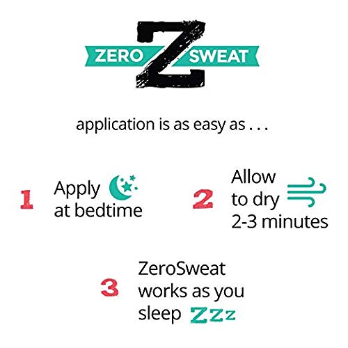 ZeroSweat Antiperspirant Deodorant | Clinical Strength Hyperhidrosis Treatmen...