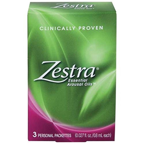 Zestra Essential Arousal Oils Personal Packets - 3 ea, Pack of 3