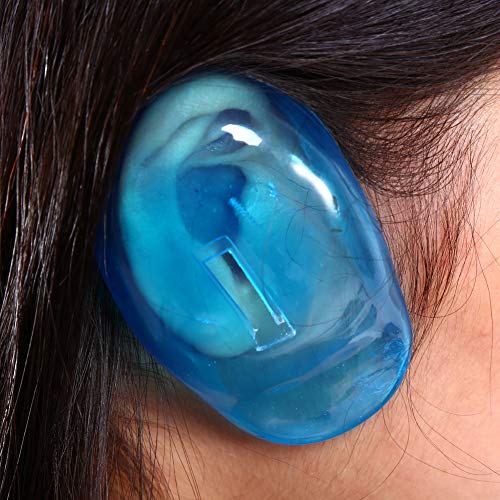 Ear Cover Protector, 2pcs Ear Cover Shield Protector, Blue Reusable Ear Cover...