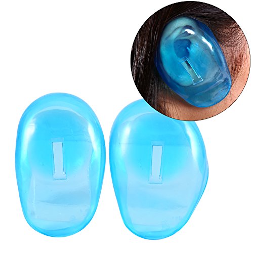 Ear Cover Protector, 2pcs Ear Cover Shield Protector, Blue Reusable Ear Cover...