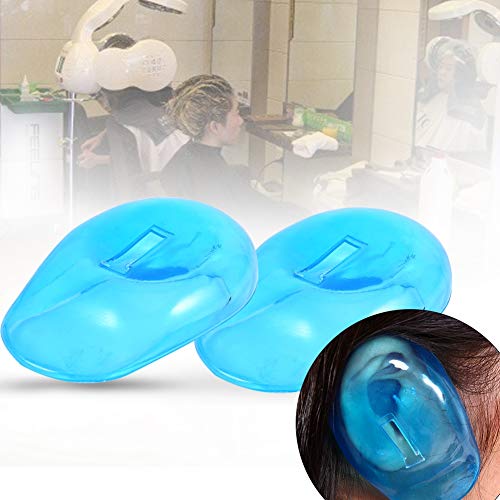 Ear Cover Protector, 2pcs Ear Cover Shield Protector, Blue Reusable Ear Cover...