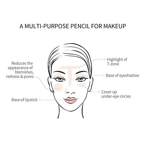 SUMEITANG 12 Packs Wonder Concealer Pencil Tricolor Combination Makeup Contou...