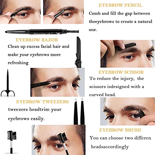 Zexeller 9 in 1 Eyebrow Trimmer Precision Razor Electric Facial Hair Remover ...