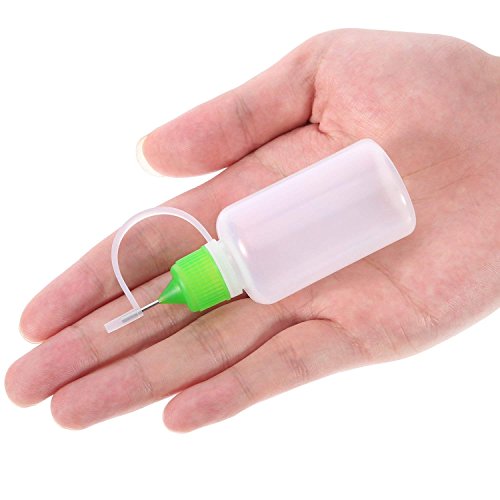 Henna Tattoo Applicator Bottle Needle Tip Glue for Henna Temporary Tattoo Kit...