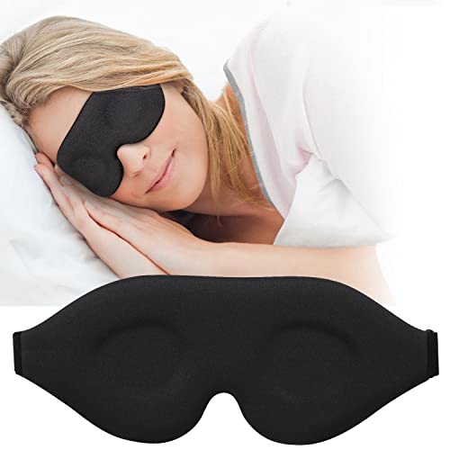 3D Sleep Mask, New Arrival Sleeping Eye Mask for Women Men, Contoured Cup Nig...