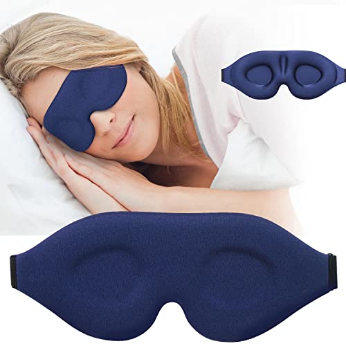 3D Sleep Mask, New Arrival Sleeping Eye Mask for Women Men, Contoured Cup Nig...
