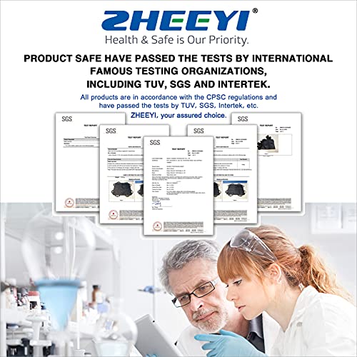 ZHEEYI Bed Positioning Pad with Reinforced Handles 48" x 40" Lifting Turning ...