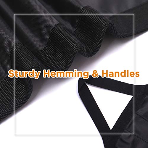 ZHEEYI Multipurpose 39" x 36" Positioning Bed Pad with Reinforced Handles - R...