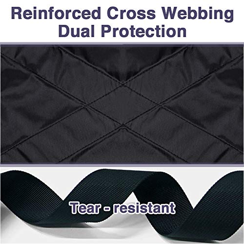 ZHEEYI Multipurpose 55" x 36" Positioning Bed Pad with Reinforced Handles - R...