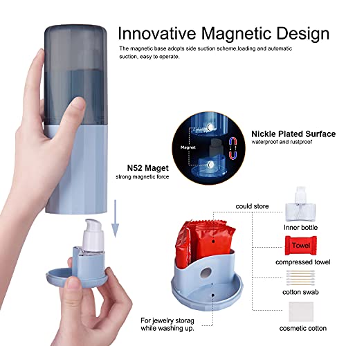 ZhenNian Travel Toothbrush Cup,6 in 1 Wash Set Storage Case,Multifunction Toi...