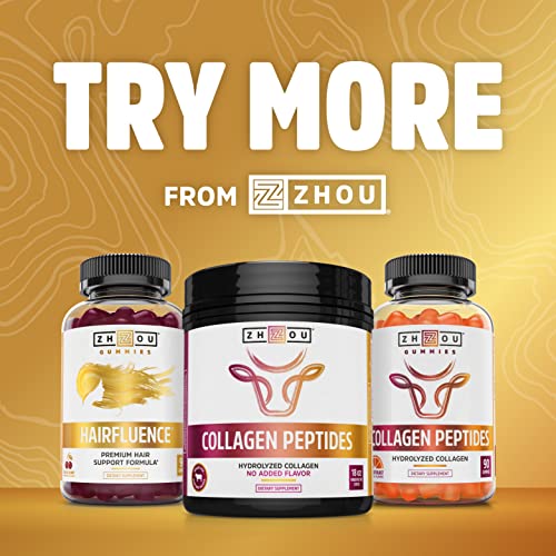 Zhou Hairfluence | Premium Hair Growth Formula for Longer, Stronger, Healthie...