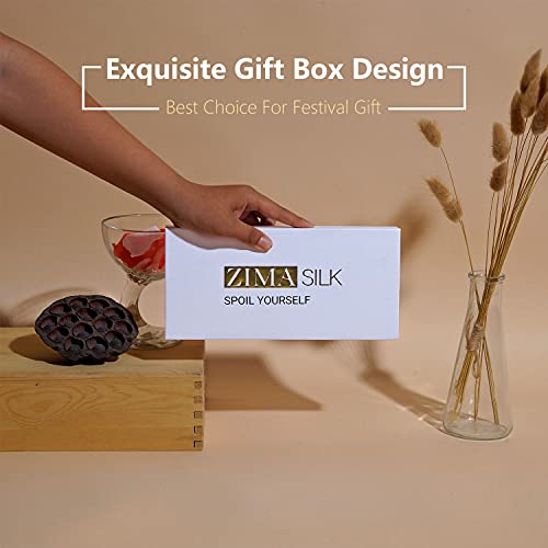 ZIMASILK 100% 22 Momme Pure Mulberry Silk Sleep Mask,Filled with 100% Mulberr...