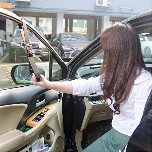 ZipSeven Car Handle 2 Piece Portable Automotive Handle Assistance Mobility Ai...