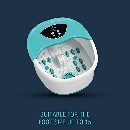 5 in 1 Foot Spa/Bath Massager with Tea Tree Oil Foot Soak with Epsom Salt - w...