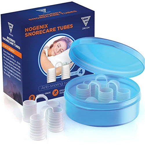 Zircon Set of 4 Nose Vents to Ease Breathing - Anti Snoring - No Side Effects...