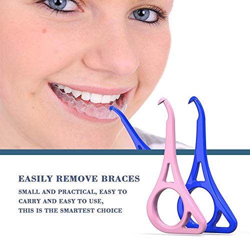 Clear Aligner Removal Tool by ZIZNBA - Invisible Removable Braces - QTY 2