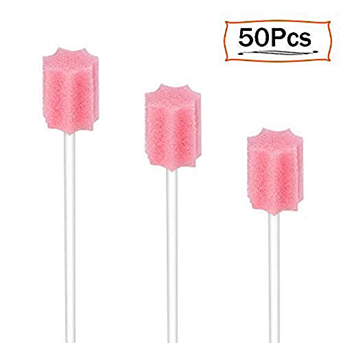 Disposable Oral Swabs, Sterile Dental Sponge Swabsticks Unflavored for Mouth ...