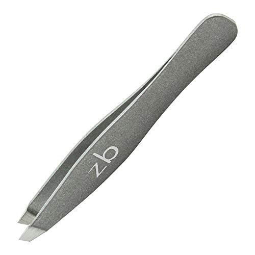 Zizzili Basics Tweezers - Surgical Grade Stainless Steel - Slant Tip for Expe...