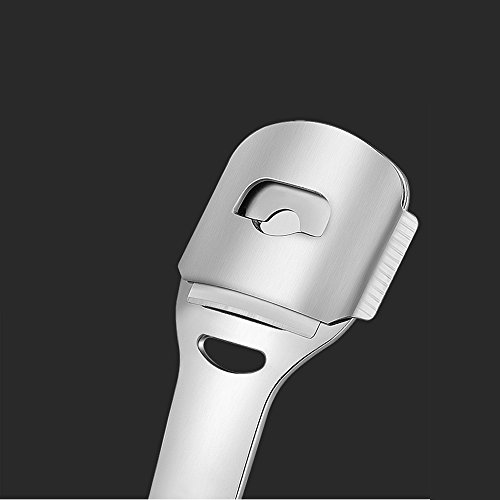 ZIZZON Foot Care Pedicure Callus Shaver Hard Skin Remover Wood Handle 10 Blad...