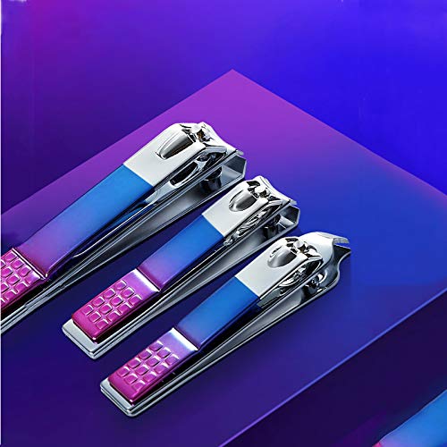 ZIZZON Manicure set Pedicure kit Nail Care Grooming tool with Zipper Travel C...