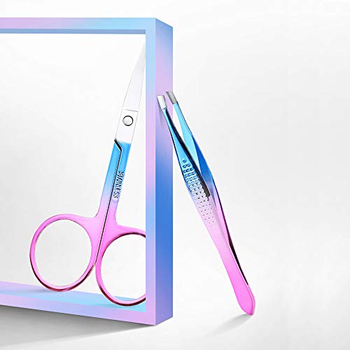 ZIZZON Manicure set Pedicure kit Nail Care Grooming tool with Zipper Travel C...