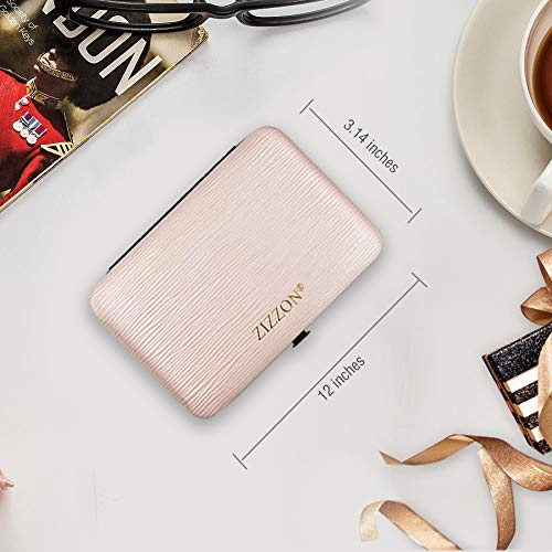 ZIZZON Travel Mini Manicure set Nail Clipper set 10 in 1 Stainless Steel Pedi...