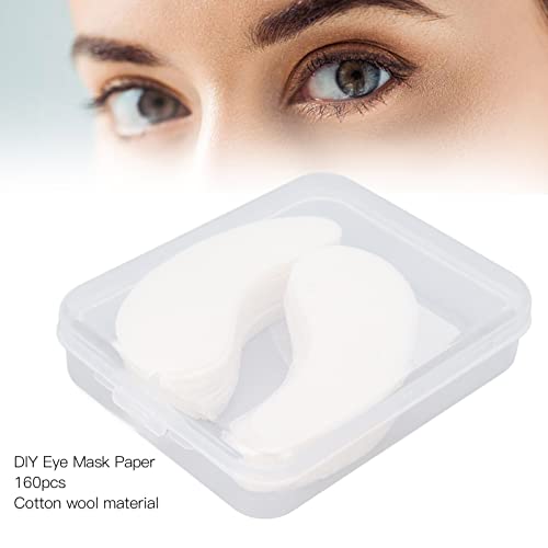 160pcs Eye Care Facial Mask Paper, Disposable Thin Eye Compressed Mask Towel ...