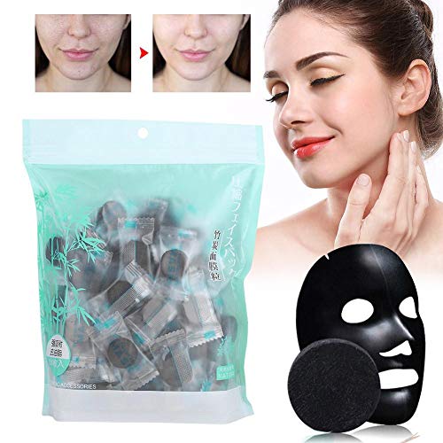 Disposable Facial Mask, 100Pcs/Pack DIY Facial Mask, Individually Wrapped Mas...