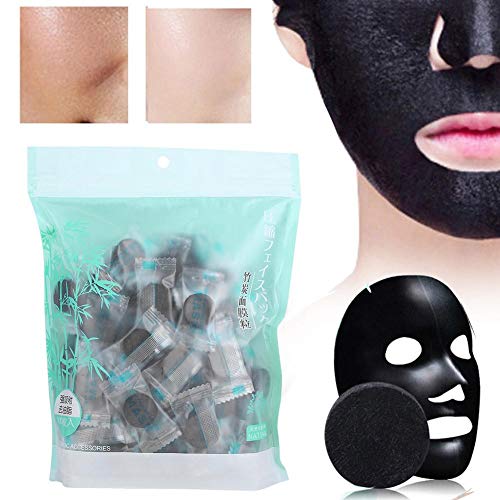 Disposable Facial Mask, 100Pcs/Pack DIY Facial Mask, Individually Wrapped Mas...