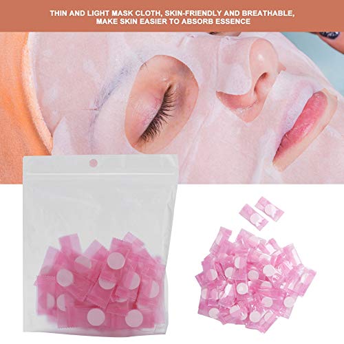 Disposable Facial Mask, 50Pcs DIY Facial Mask, Portable Silk Compressed Sheet...