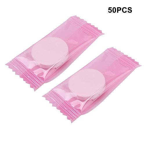 Disposable Facial Mask, 50Pcs DIY Facial Mask, Portable Silk Compressed Sheet...