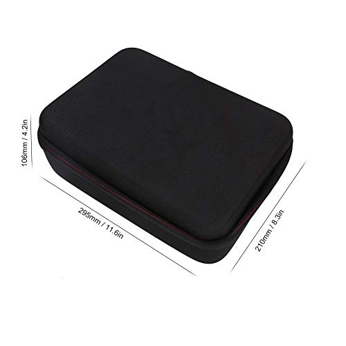 Hair Dryer Storage Bag, Portable Outdoor Nylon Double Zipper Travel Hair Drye...