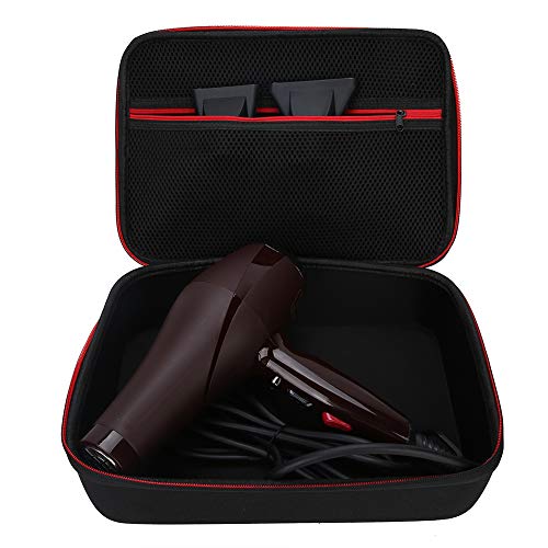 Hair Dryer Storage Bag, Portable Outdoor Nylon Double Zipper Travel Hair Drye...