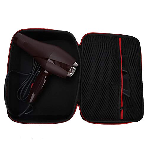 Hair Dryer Storage Bag, Portable Outdoor Nylon Double Zipper Travel Hair Drye...