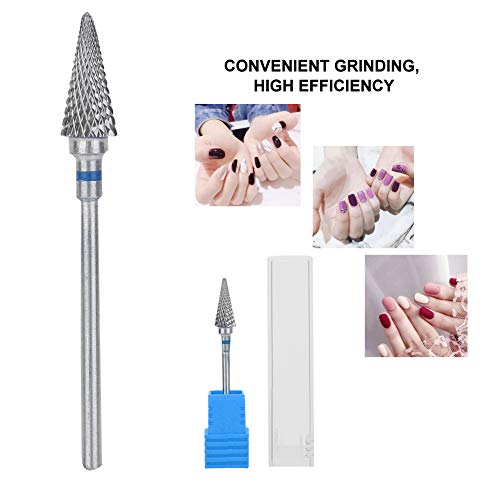 Nail Drill Bits,Tungsten Steel Nail Art Manicure Drill Bits Electric Pedicure...