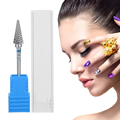 Nail Drill Bits,Tungsten Steel Nail Art Manicure Drill Bits Electric Pedicure...