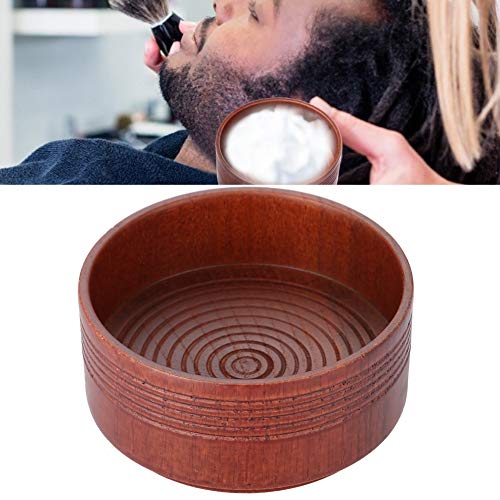 Oak Shaving Soap Bowl, Wooden Shaving Soap Bowl Cup Mug Tool Natural for Man ...