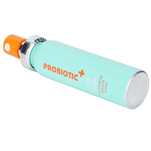 Probiotics Mouth Spray, 15ML/0.5oz Lemon Scent Bad Breath Freshener Oral Spra...